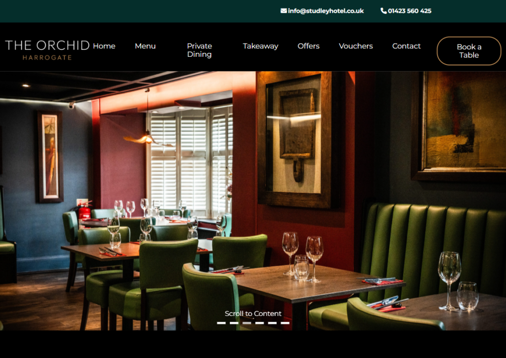 THE ORCHID HARROGATE